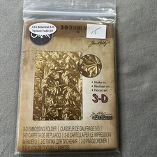 SIZZIX TIM HOLTZ TEXTURE FADES EF EMBOSSING FOLDER 3-D