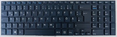 DE Tastatur Sony Vaio SVF152C29M SVF15NE2E SVF152A29M SVF15A1M2ES ohne Rahmen