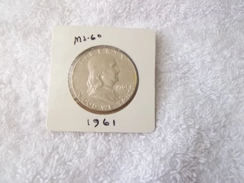 1961 Franklin Half Dollar  SILVER Uncirculated