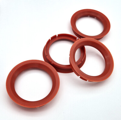 4x Zentrierringe 70,0 - 56,6 I 70,0 auf 56,6 Rot Zentrierring