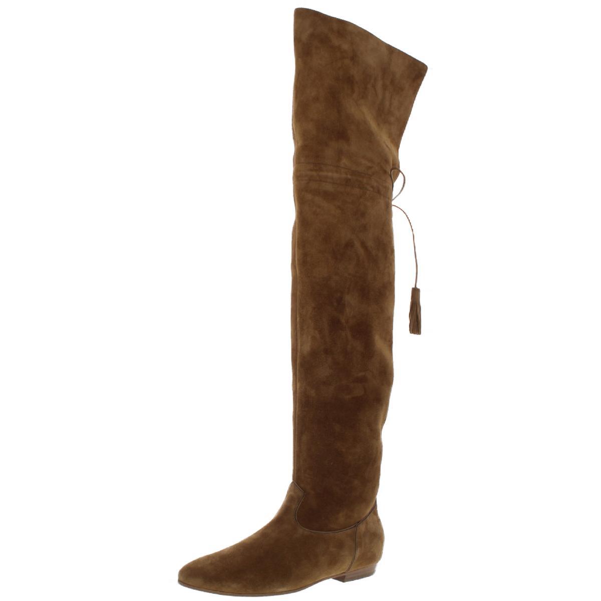 Женские ботфорты Celine коричневые ботфорты выше колена размер 37 средний BM BHFO 2143 130990₽