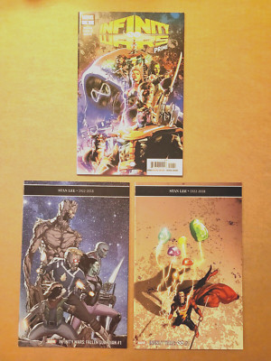 Infinity Wars Prime Fallen Guardian High-Grade Marvel Lot of 3