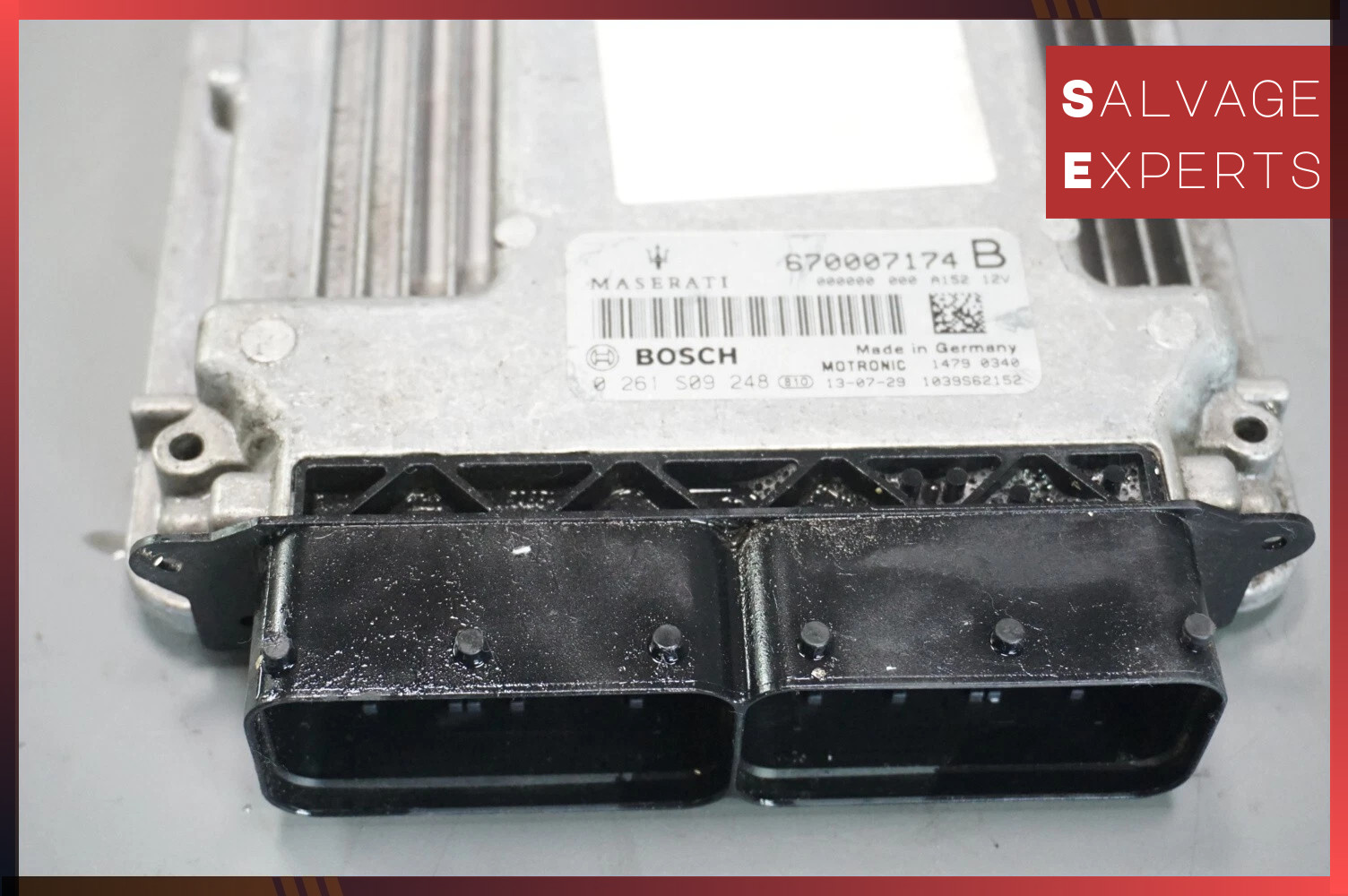 Maserati Ghibli Quattroporte 3.0L Engine Control Module ECU ECM 670007174 OEM