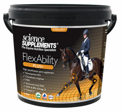 Science Supplements FlexAbility Plus + Gelenk Glucosamin Chondroitin MSM Omega3 +