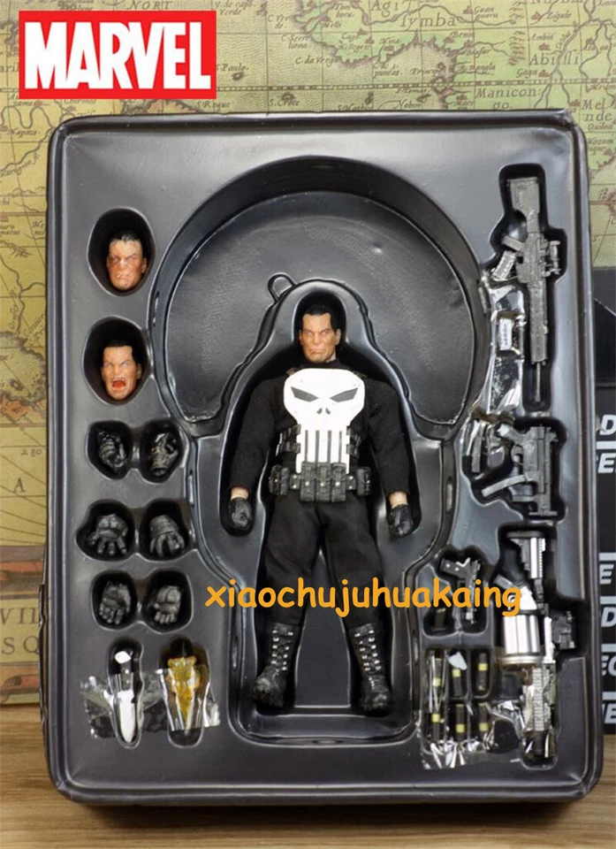 Figura de acción The Punisher Frank escala 1/12 6" modelo juguete China versión estándar Foto 2 de 4