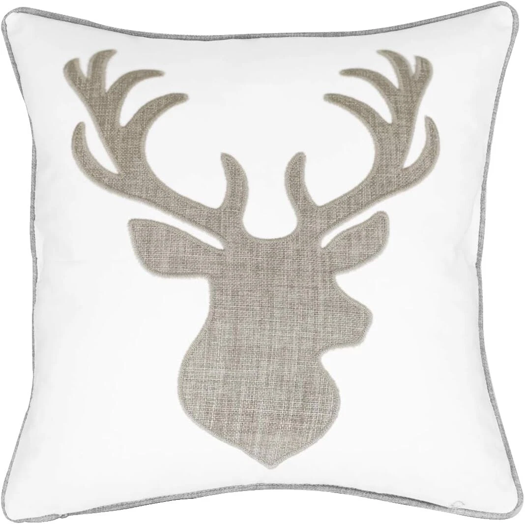 Animals White 100% Cotton Home Décor Pillows