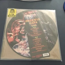 Marvin Gaye Live 2012 Goldenlane Records CLO 9222-1 Vinyl Printed LP.