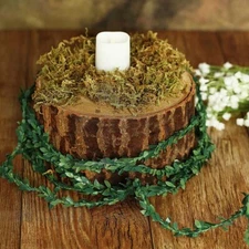 18 feet Green Artificial Mini Leaves Vine GARLAND Wedding Party Home Decorations