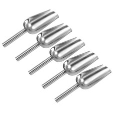 5pcs Stainless Steel Flour Cereals Practical Food Scoops