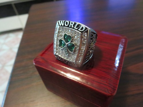 BOSTON CELTICS 2008 CHAMPIONSHIP RING. KEVIN GARNETT SIZE 11. EXACT PLAYERS RING - Picture 2 of 8