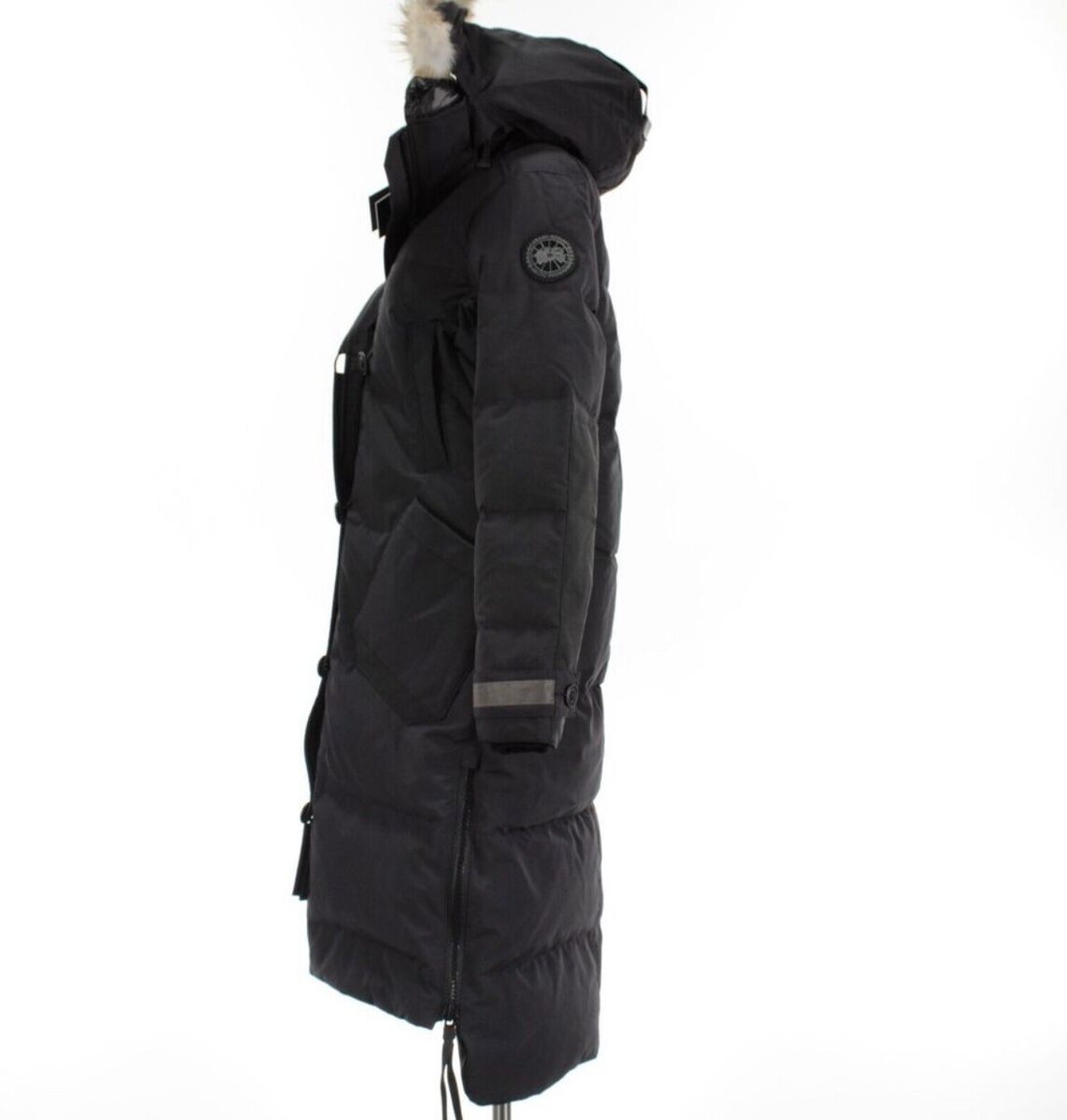 【カナダ直送!】 Black Label Aldridge Parka Canada Goose Aldridge Parka Size XS Marine Navy Black Label