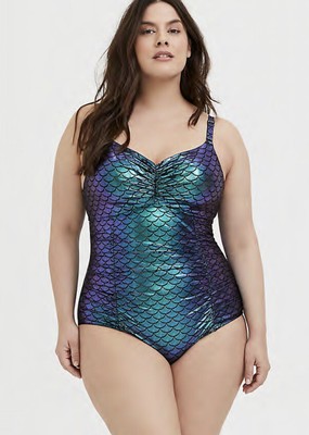 iridescent swimsuit one piece