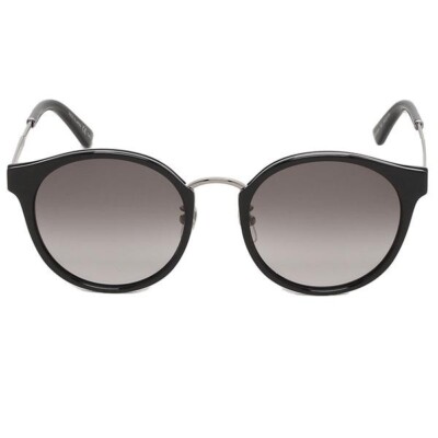 Gucci GG0588SK 002 Black & Silver Frame / Gray Gradient Sunglasses