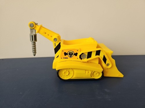 Figura Bulldozer Vehículo y Cachorro Paw Patrol Rubble’s - Imagen 2 de 12