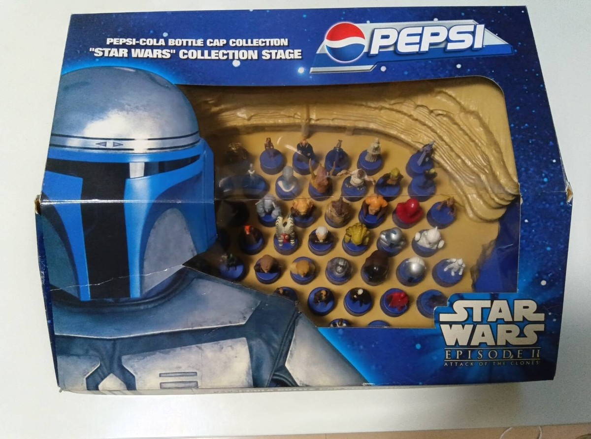 PEPSI STAR WARS EPISODE II コレクション Pepsi Star Wars EP2 Bottle Cap Collection Character Figure