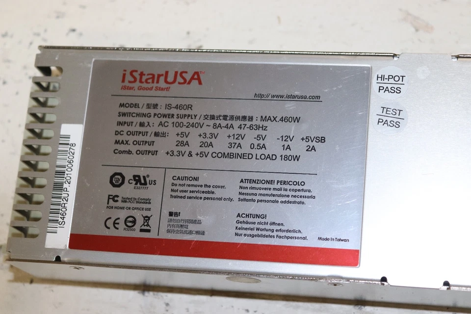 ISTARUSA  IS-460DR  Power Supply - Image 2 of 2