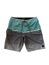 O Neill Board Shorts Swim Trunk Shorts Drawstring Mens Size 32x10 Good Condition