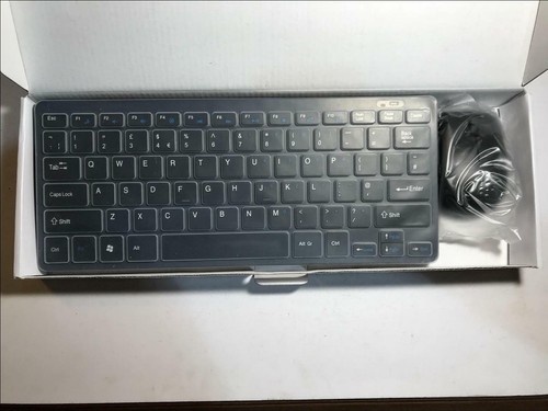 Black Wireless Mini Keyboard & Mouse for Samsung TV UE43M5600AKXXU, 43M5500 - Picture 8 of 8