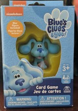 Blue's Clues -Card Game with Figure Brand New Kid Toy Gift-"NEW" Box 17