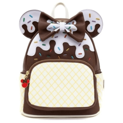 New!! Tik Tok & IG Viral Loungefly Minnie Mouse Chocolate 