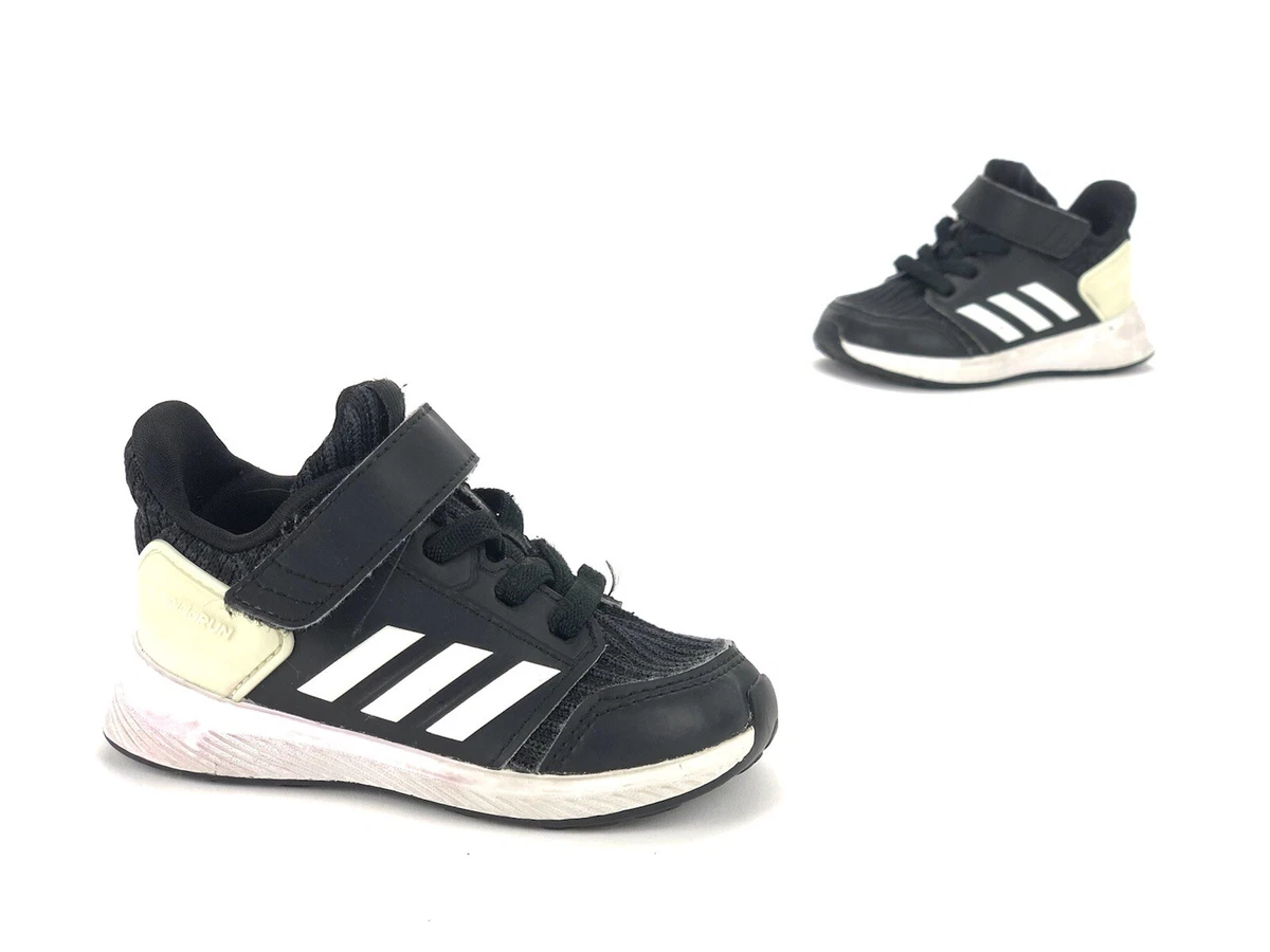 Adidas Rapidarun Knit Infant Boys Sneakers Shoes Casual Black Size 5