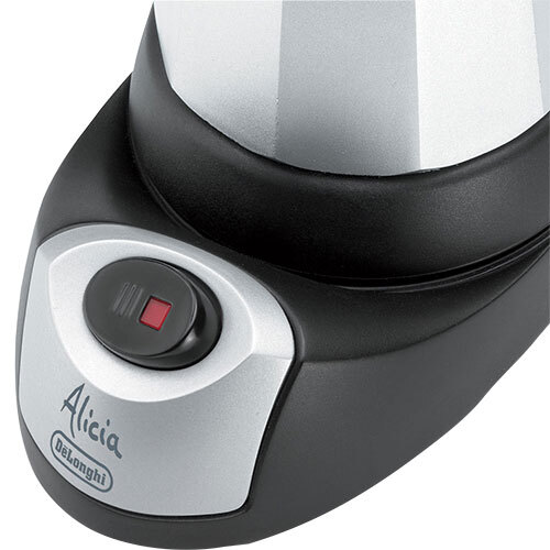 DeLonghi ALICIA EMK6 Alicia Electric Moka 6-Cup Auto-Off Espresso Maker