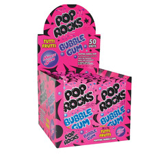 Popping Gum x 50 Tutti Frutti Party Favors Candy Buffet Bulk Lollies Pop Rock
