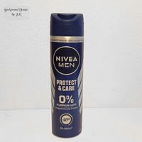 150Ml Nivea Men Protect & Care Deo Spray 0% Aluminium 48H Quick Dry Deodorant