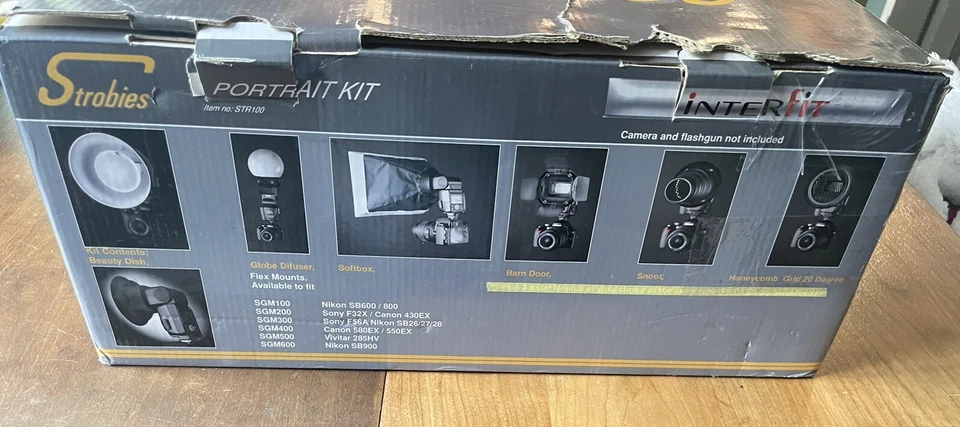 Interfit Strobies Portrait Kit  for on or off camera flash units - Image 2 of 4