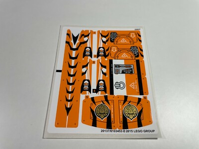 LEGO  Original Aufkleber Sticker 20137 für 70224 Chima Kommandozentrale NEU 152