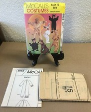 McCall's Sewing Pattern 8953 Animal Costumes Un-cut Lion Bunny Bear Kangaroo
