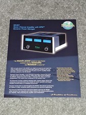 McIntosh MC207 Amplificatore Sette Canali Brochure Vendita Originale