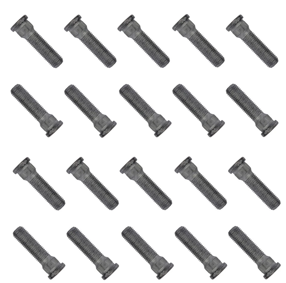 Conjunto de 20 parafusos prisioneiros dianteiros/traseiros de roda M12-1.50 substituir Chrysler Dodge OEM # 6105471 - Imagem 3 de 3