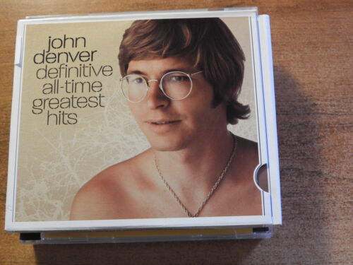 JOHN DENVER - DEFINITIVE ALL-TIME GREATEST HITS (CD) CHOOSE WITH/WITHOUT A CASE - Afbeelding 1 van 2
