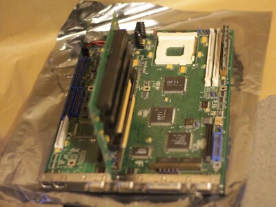Sockel 3 für 486 Mainboard PCI ISA IDE SCSI FDD VGA PS/2 funktionstüchtig
