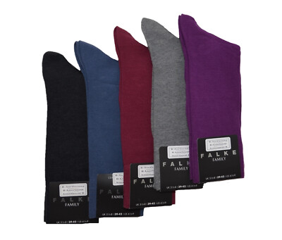 Falke B-Ware 5 Paar Herren Socken Family Größe 39 - 42 Socke Baumwolle Set B158