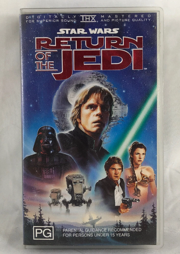 Return Of The Jedi Vhs Cover