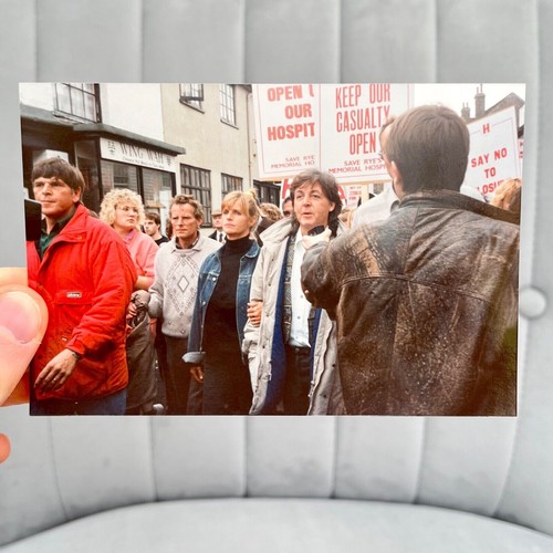 ORIGINAL Paul and Linda McCartney Photo Vintage Job Lot The Beatles Memorabilia - Picture 3 of 11