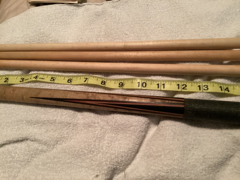 Joss West Bill Stroud 1975 Custom Pool Cue Very Rare One of One 3