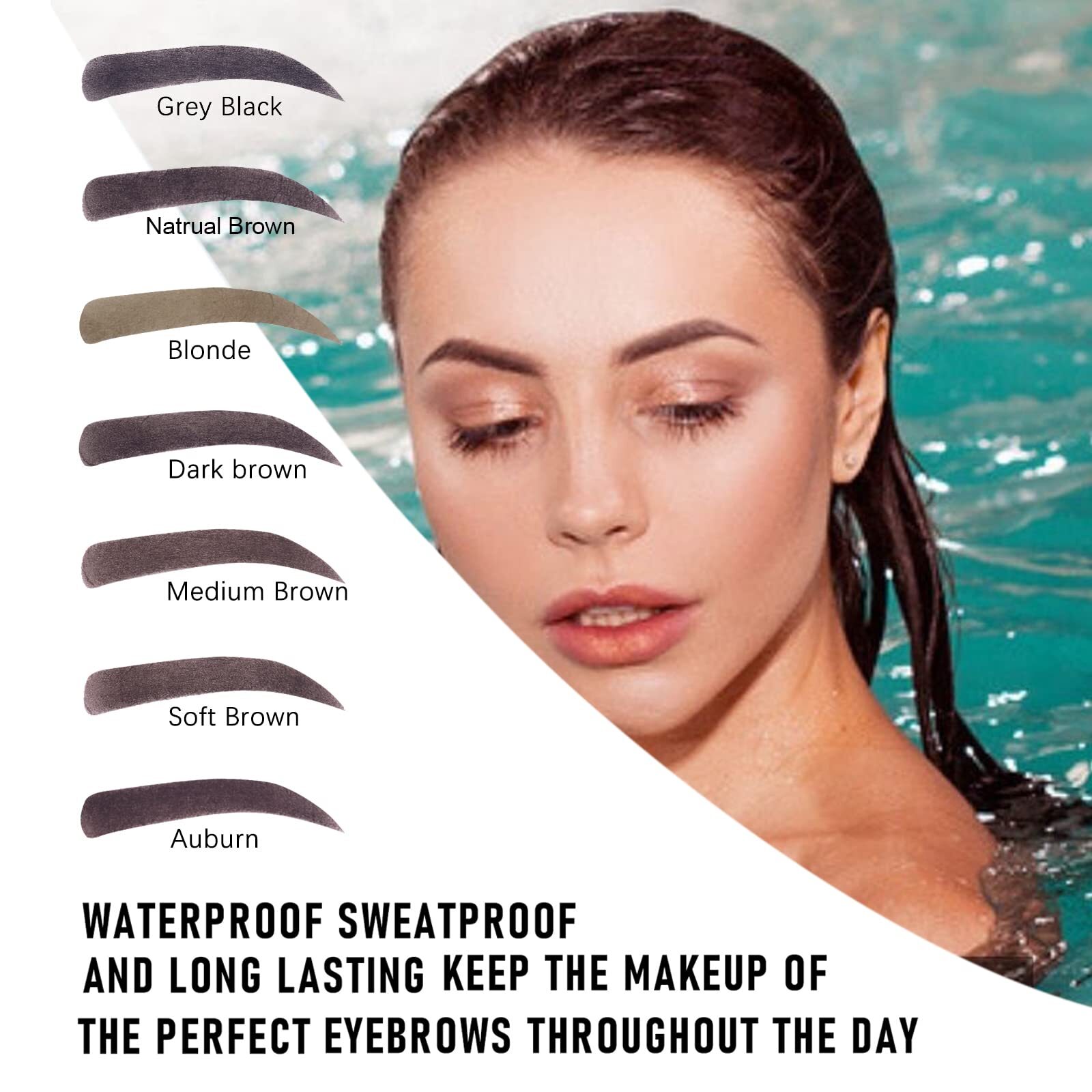 Eyebrow Stamp Stencil Kit eBay