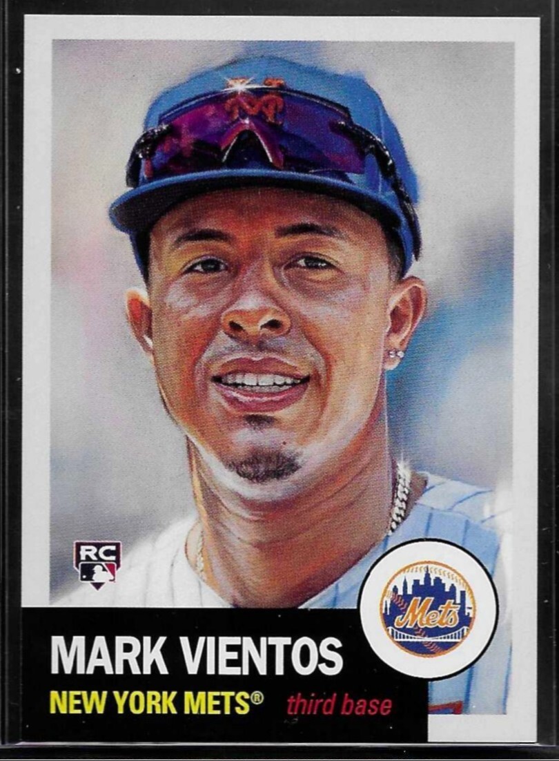 2023 TOPPS LIVING SET # 670 MARK VIENTOS Rookie RC New York Mets 1,533 Printed b