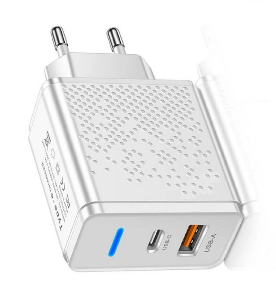 Netzteil Schnellladegerät USB C A PD 3.0, Ladegerät Handy Tablet Phone - Bild 2 von 4