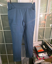 Chico's Perfect Stretch Pull-On Blue Pants Women's Regular Inseam 29