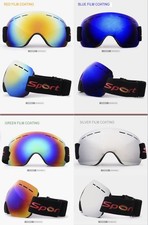 Ski Goggles Snow Snowboard HD Anti Fog UV Protection Unisex