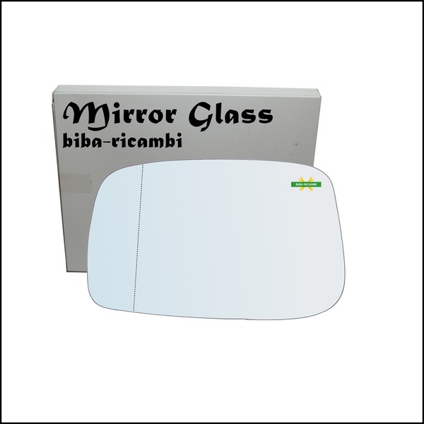 Glas RüCkspiegel Verchromt AsphäRisch Seite Sx-Guidatore FüR Lancia Phedra-image