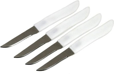 Chef Craft 4pc Stainless Steel Blade Fruit & Vegetable Cutting Paring Knives Set
