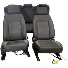 2020-2025 Chevrolet Silverado Seat Set Bucketbench Opt Az3 Black Cloth 4aa Oem 2020-2025 Chevrolet Silverado Seat Set Bucketbench Opt Az3 Black Cloth 4aa Oem