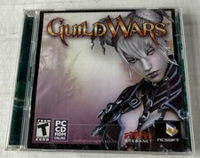 Guild Wars PC Video Game 2005 Jewel Case 2 Discs CD Key