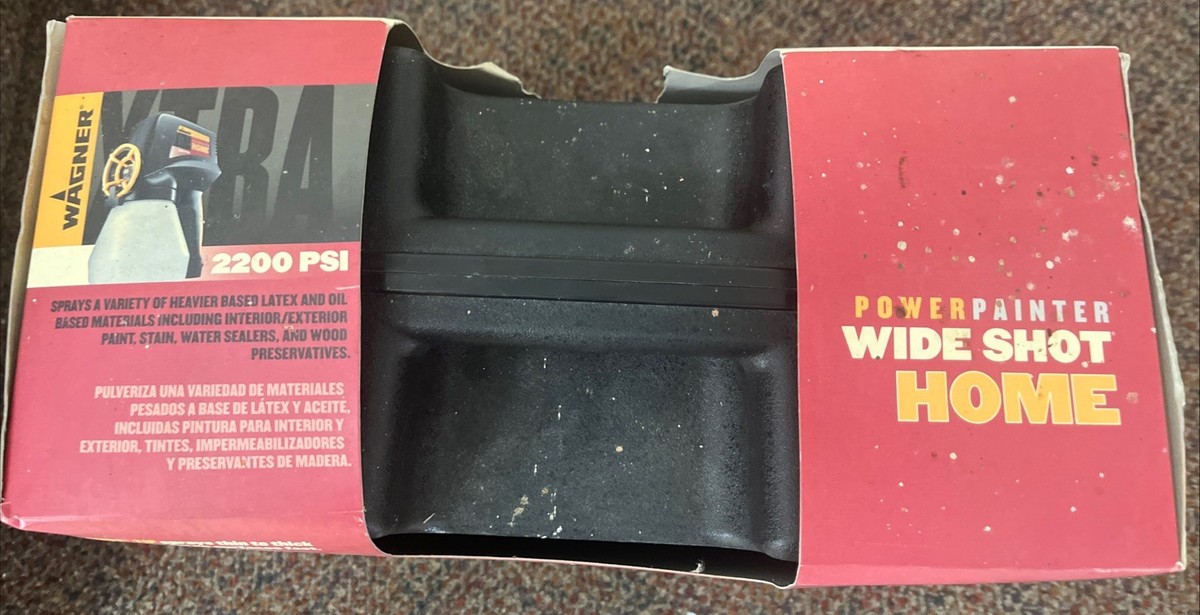 Wagner Power Painter - Wide Shot Home 2200 PSI 2 Speed New | eBay