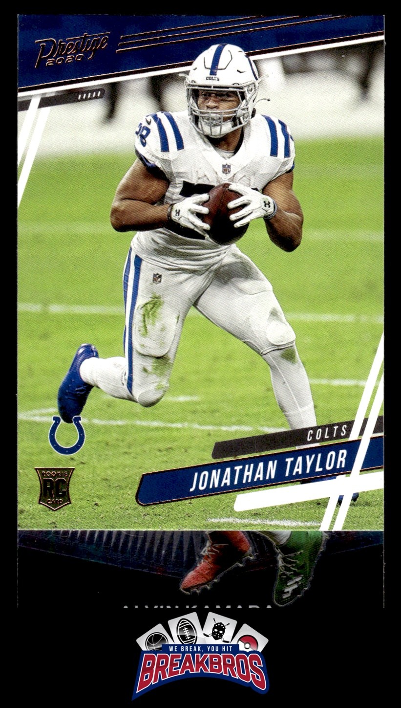 2020 Panini Chronicles #315 Jonathan Taylor Prestige Rookies Update
